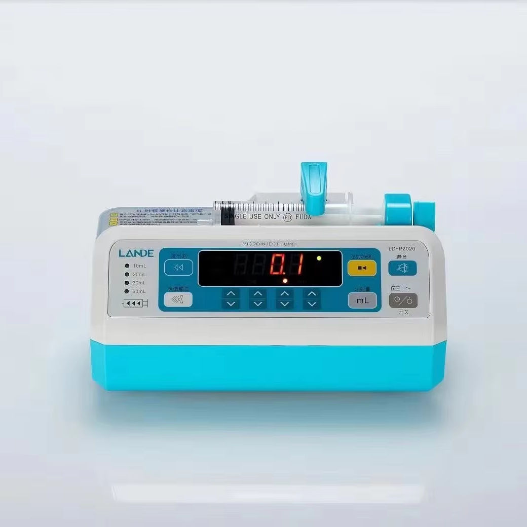 212-Portable Medical Infusion Syringe Pump Electric Power Source For Hospitals for Human Infusion Emerge.jpg